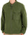 Pretty Green Feltham Overshirt Khaki Green