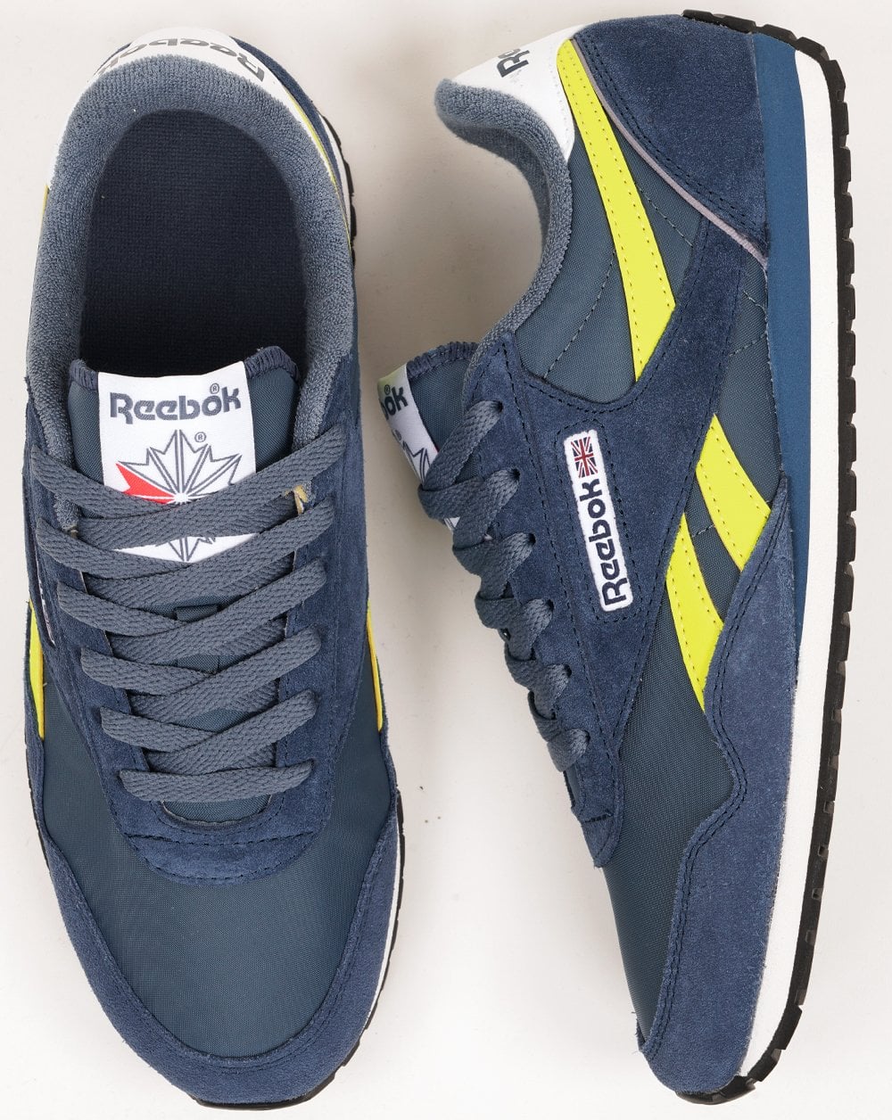 Reebok Classic AZ Trainers Blue/Yellow OG Royale Colours