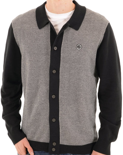 Pretty Green Roxy Knit Shirt Black