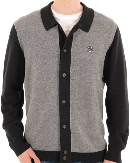Pretty Green Roxy Knit Shirt Black
