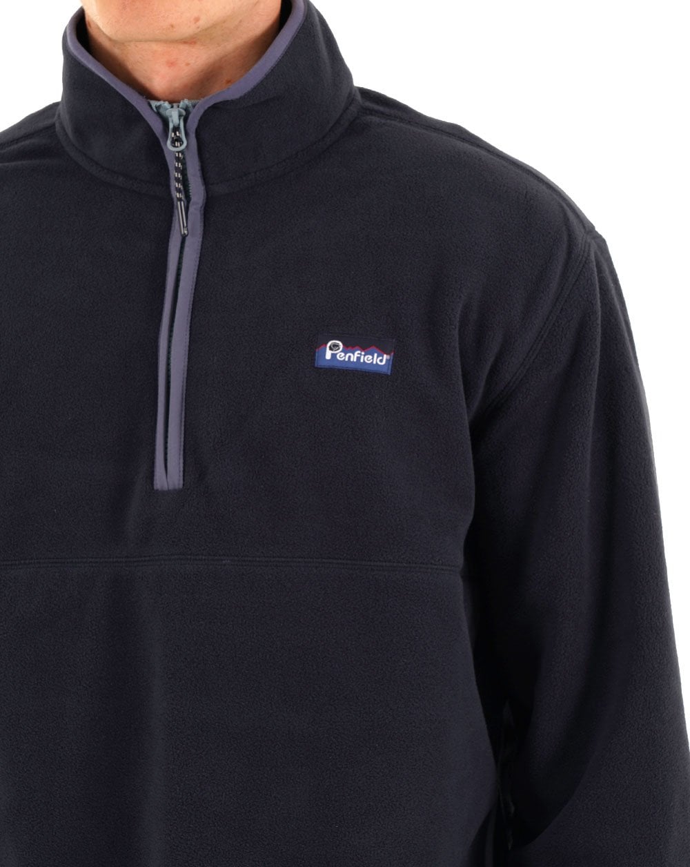 Penfield Graylock Qtr Zip Fleece Navy Blazer