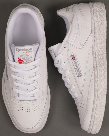 Reebok Club C 85 Trainers White/Sheer Grey
