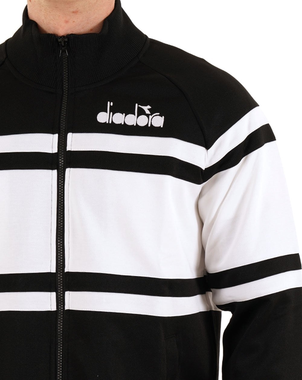 Diadora 80s Track Top Optical White/Black