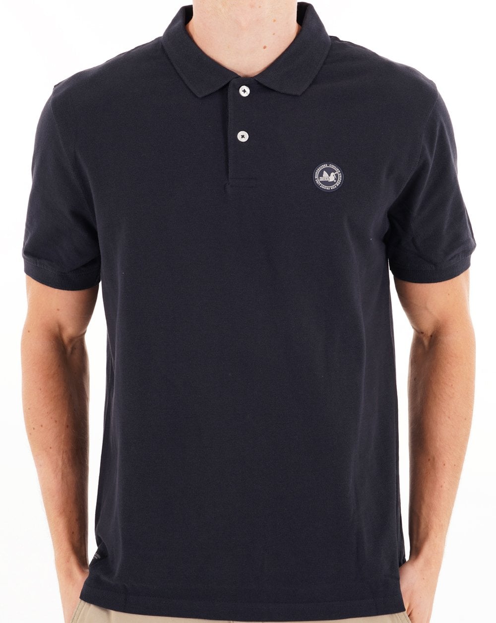 Peaceful Hooligan Cash Polo Navy