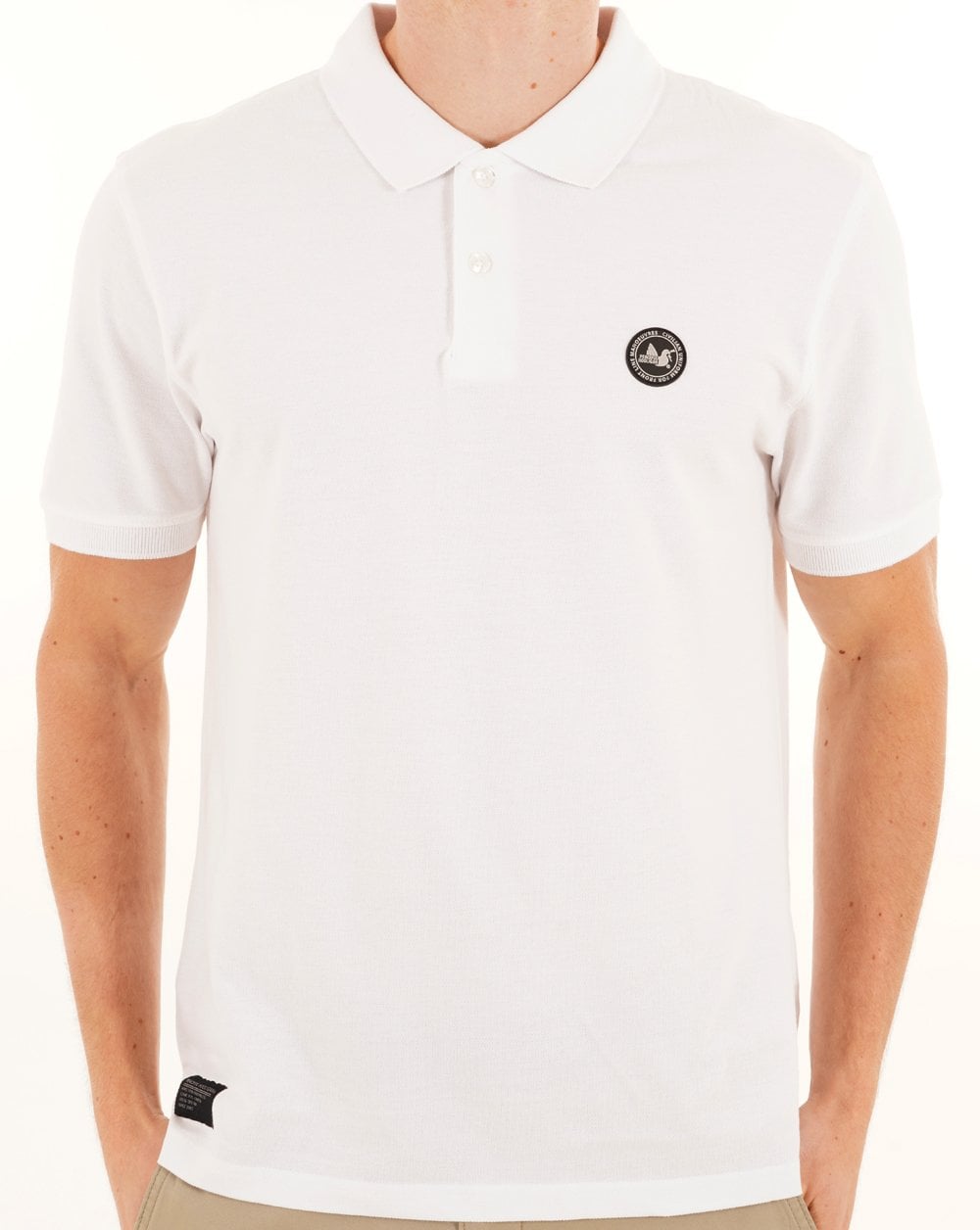 Peaceful Hooligan Cash Polo White