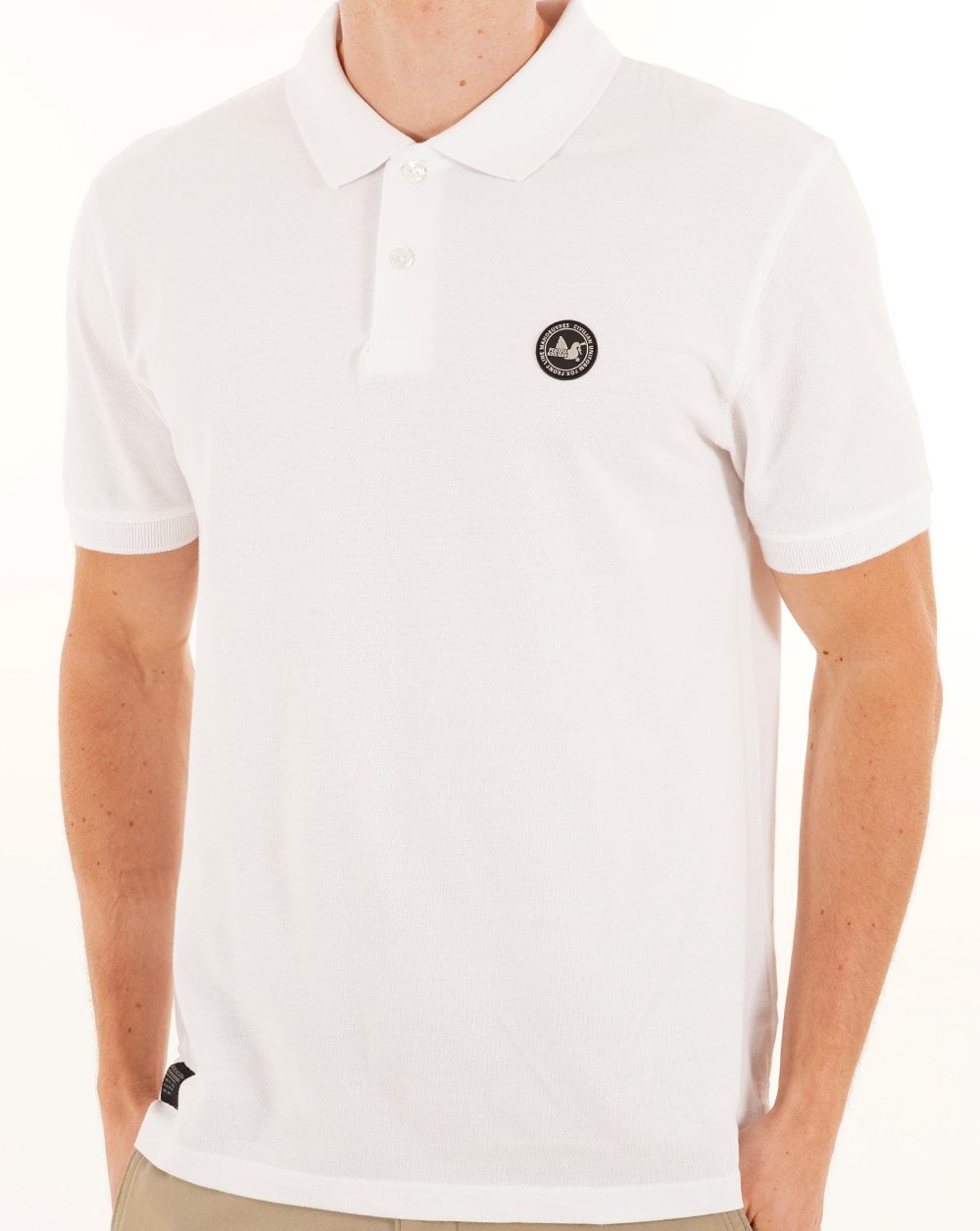 Peaceful Hooligan Cash Polo White