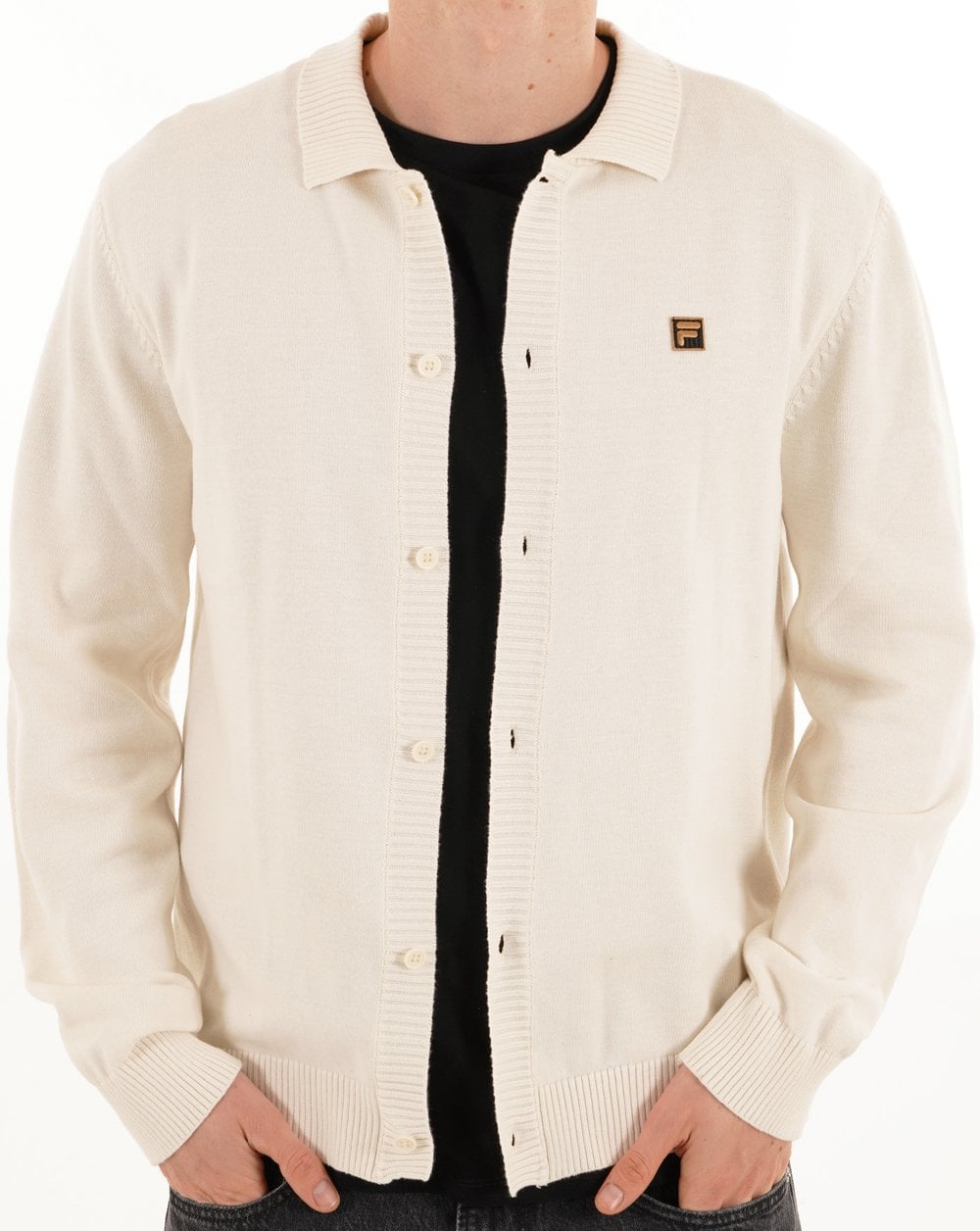 Fila Gold Knitted Cardigan Gardenia