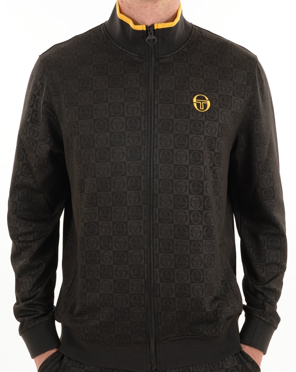 Sergio Tacchini Santoro Track Top Black