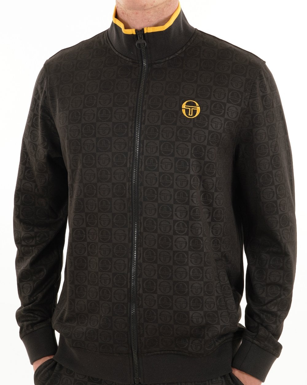 Sergio Tacchini Santoro Track Top Black