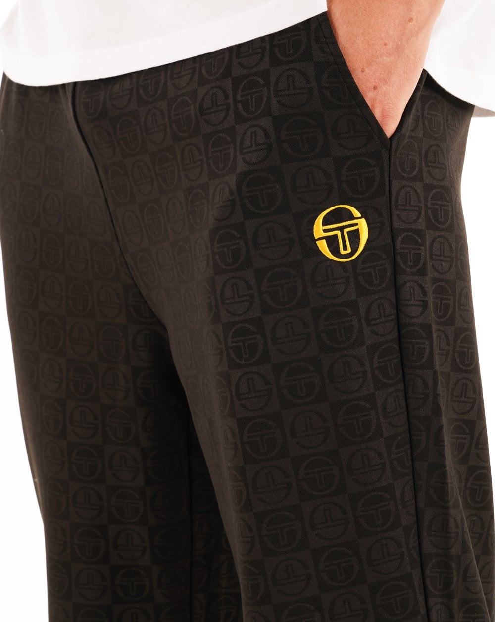 Sergio Tacchini Santoro Track Pants Black