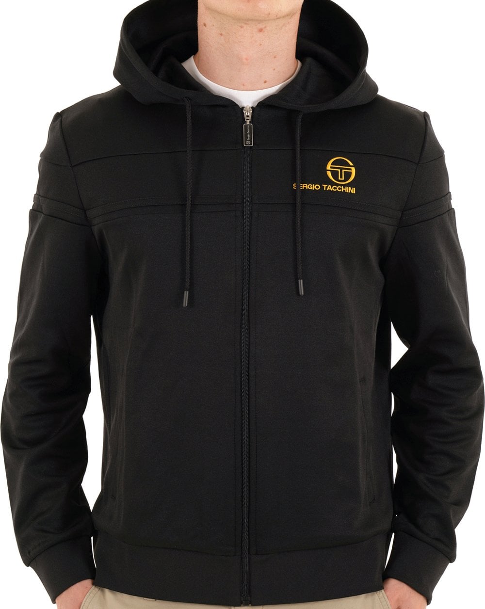 Sergio Tacchini Masters Hood Black gold