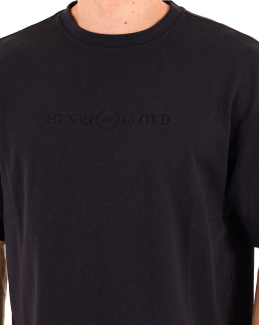 Henri Lloyd Walmer Big Logo T-shirt Navy
