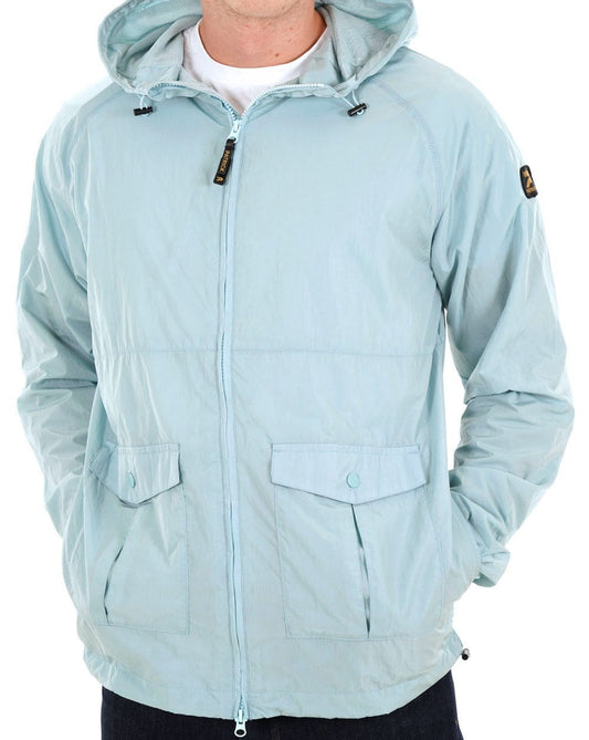 Patrick Chapman Shell Jacket Light Blue