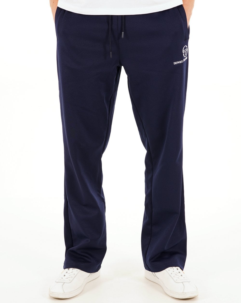 Sergio Tacchini Masters Straight Leg Track Pant Navy Blue