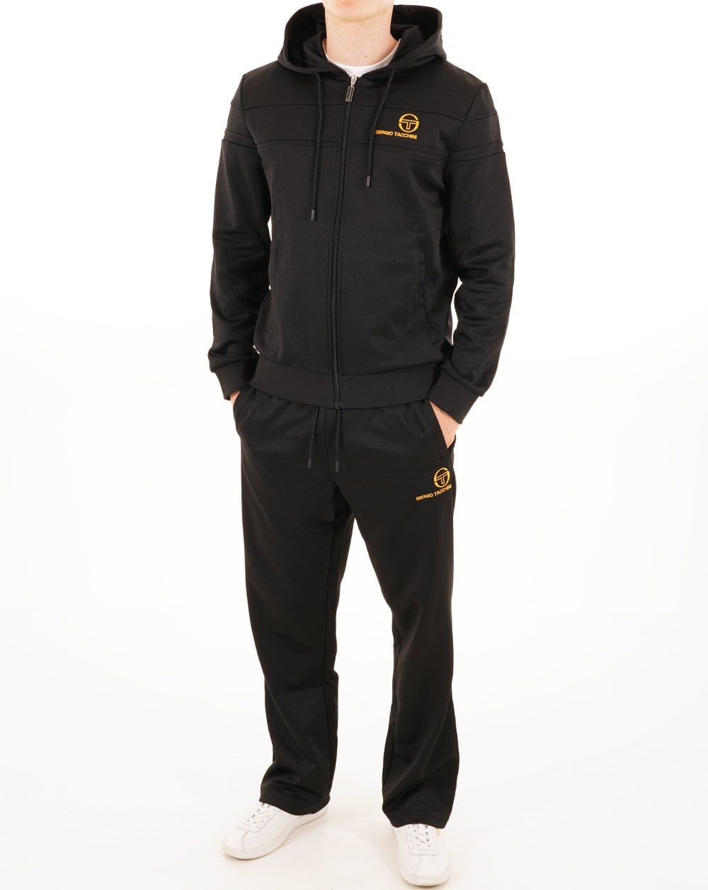 Sergio Tacchini Masters Straight Leg Track Pant Black