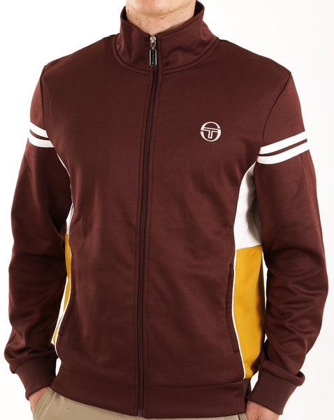 Sergio Tacchini Mambo Track Top Dark Brown