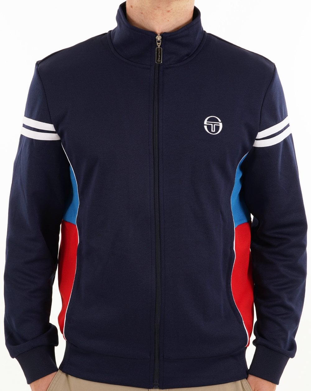 Sergio Tacchini Mambo Track Top Navy Blue