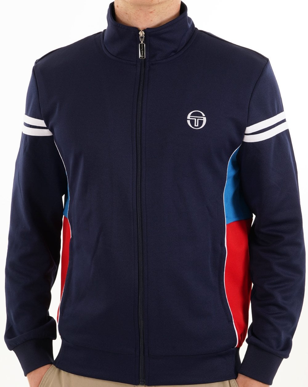 Sergio Tacchini Mambo Track Top Navy Blue