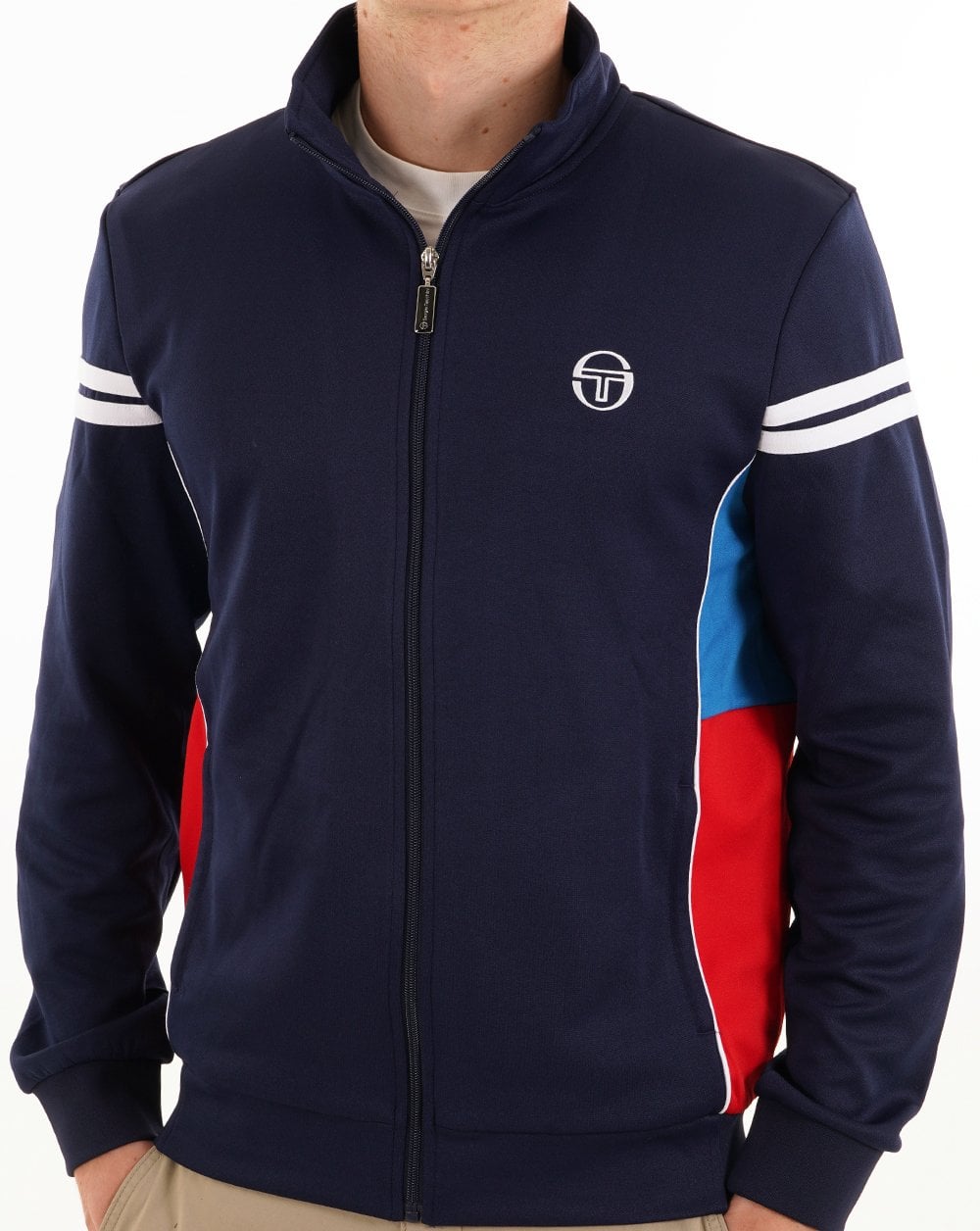 Sergio Tacchini Mambo Track Top Navy Blue