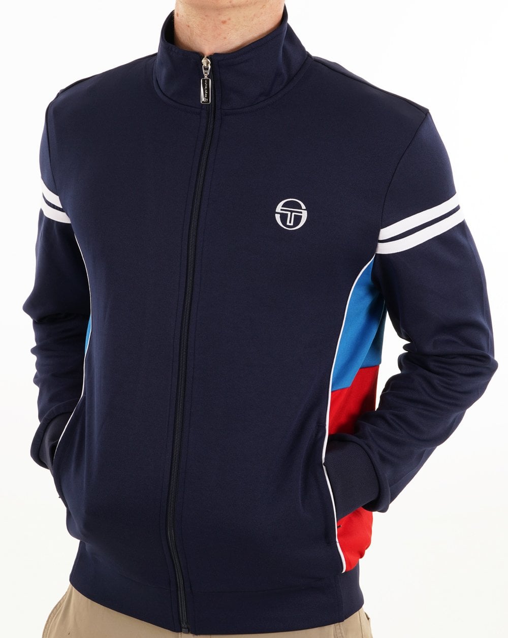 Sergio Tacchini Mambo Track Top Navy Blue