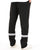 Sergio Tacchini Zip Bottom Track Pants Black/White