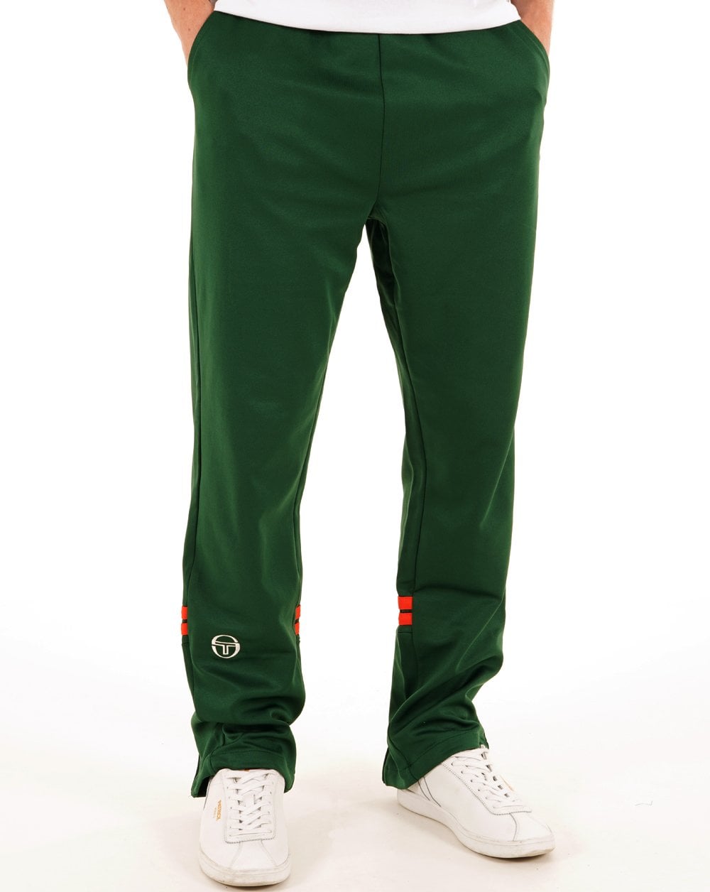 Sergio Tacchini Zip Bottom Track Pants Green