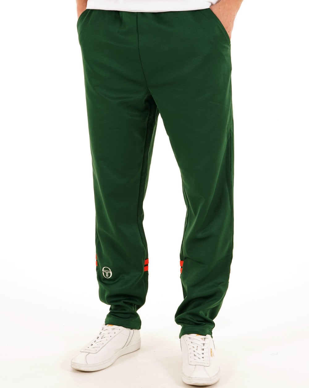 Sergio Tacchini Zip Bottom Track Pants Green