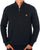 Lyle & Scott Cotton Merino 1/4 Zip Jumper Dark Navy