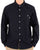 Pretty Green House Paisley Oxford Shirt Navy