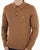 Gabicci Vintage Francesco Knitted Polo Nutmeg