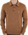 Gabicci Vintage Francesco Knitted Polo Nutmeg