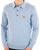 Gabicci Vintage Francesco Knitted Polo Sky Ice