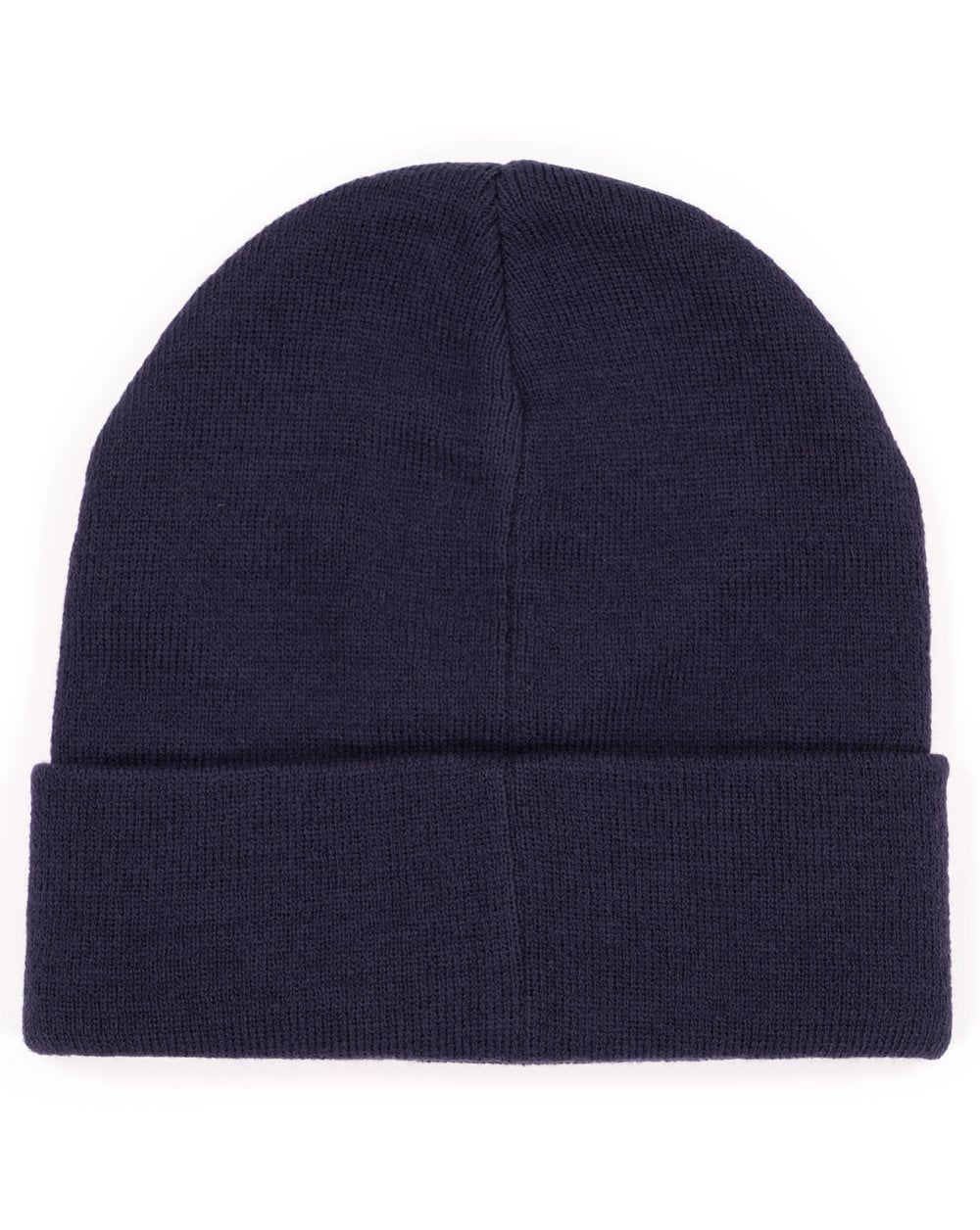 Marshall Artist Woven Badge Knit Beanie Navy