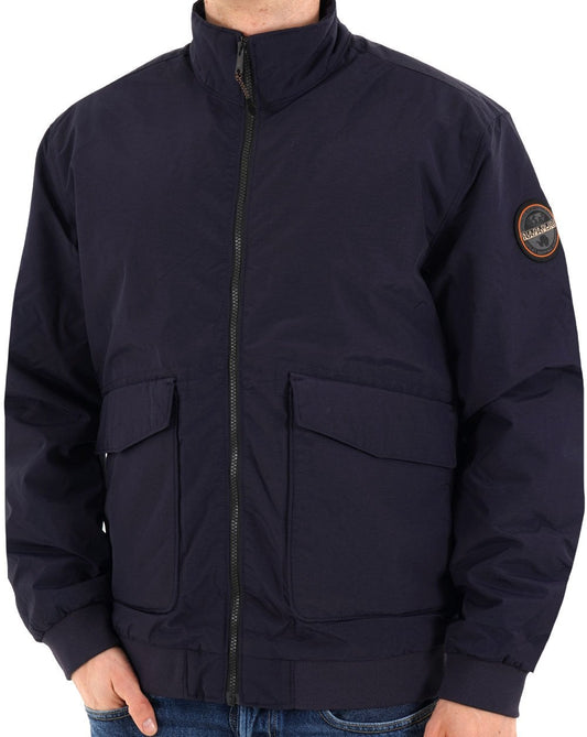 Napapijri Giovi Winter Short Jacket Blue Marine