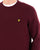 Lyle & Scott Cotton Merino Crew Jumper Port