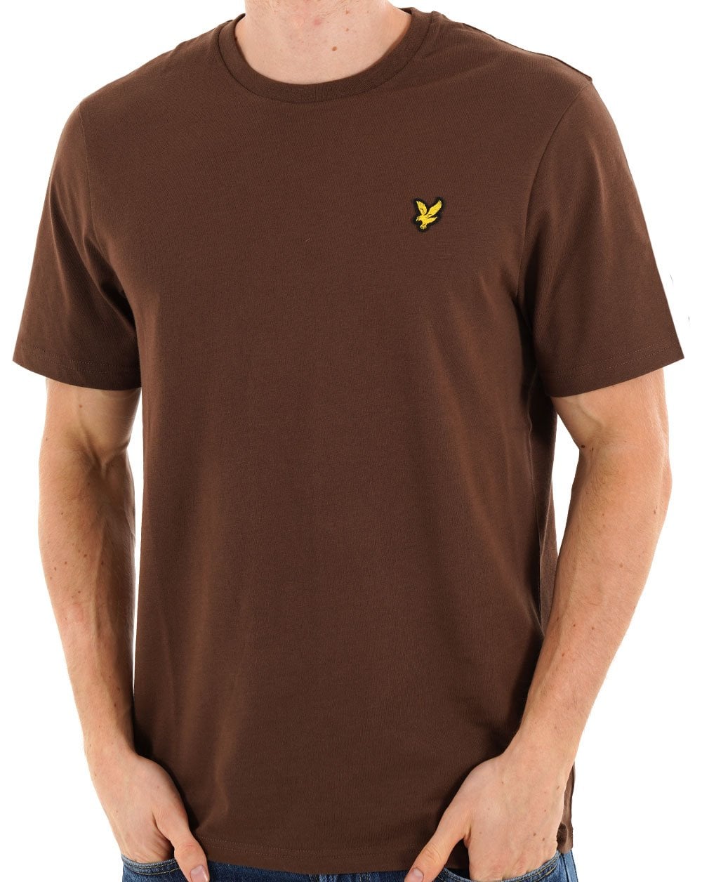 Lyle & Scott T Shirt Bottle Brown