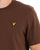 Lyle & Scott T Shirt Bottle Brown