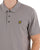 Lyle & Scott Plain Polo Shirt Gull Grey