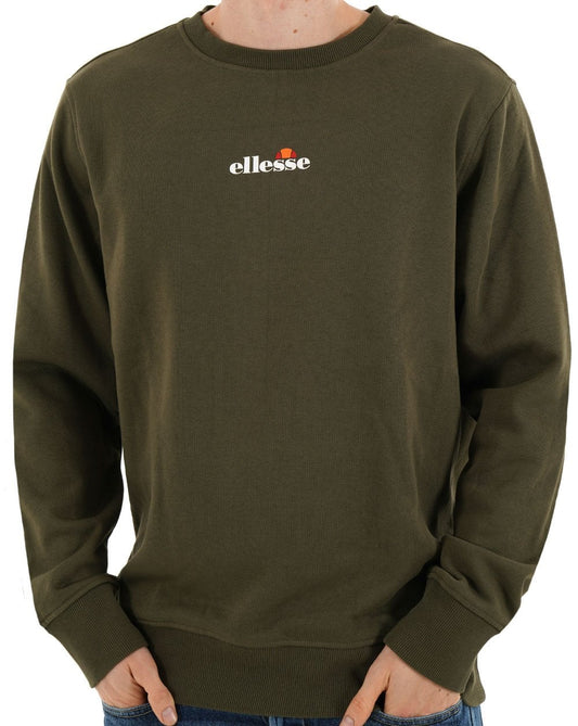 Ellesse Chest Logo Sweatshirt Khaki