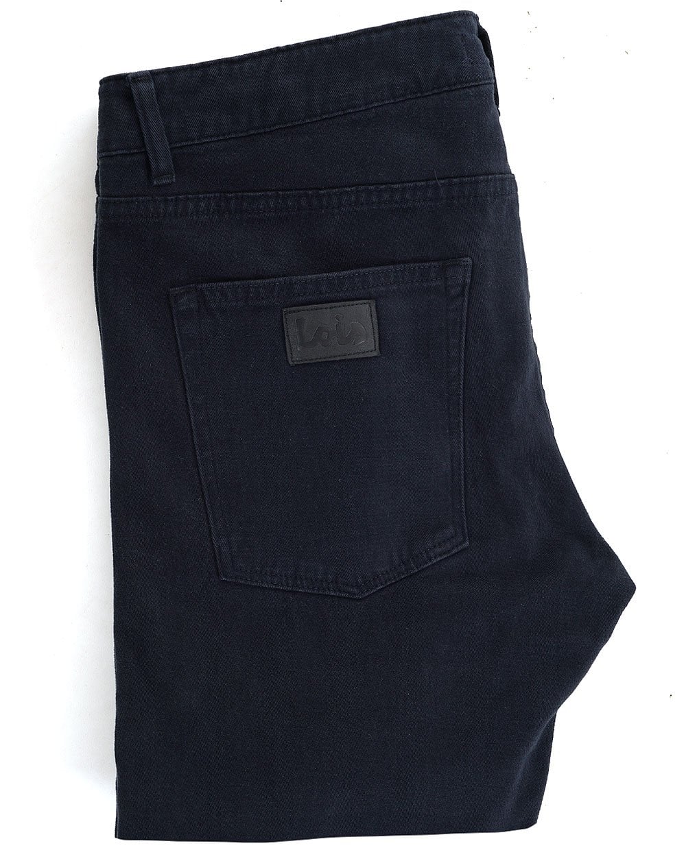Lois Terrace Brushed Moleskin Trousers Navy