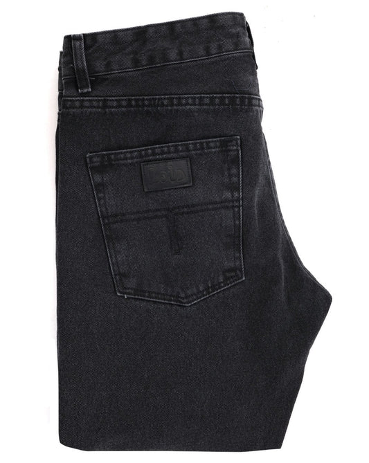 Lois Terrace Regular Taper Jeans Black Stone