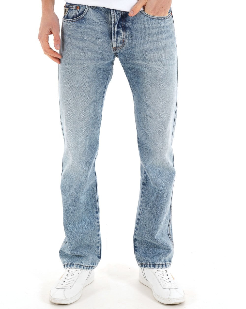 Lois Marvin Classic Straight Leg Jeans light wash