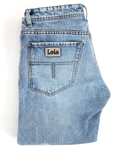 Lois Marvin Classic Straight Leg Jeans light wash