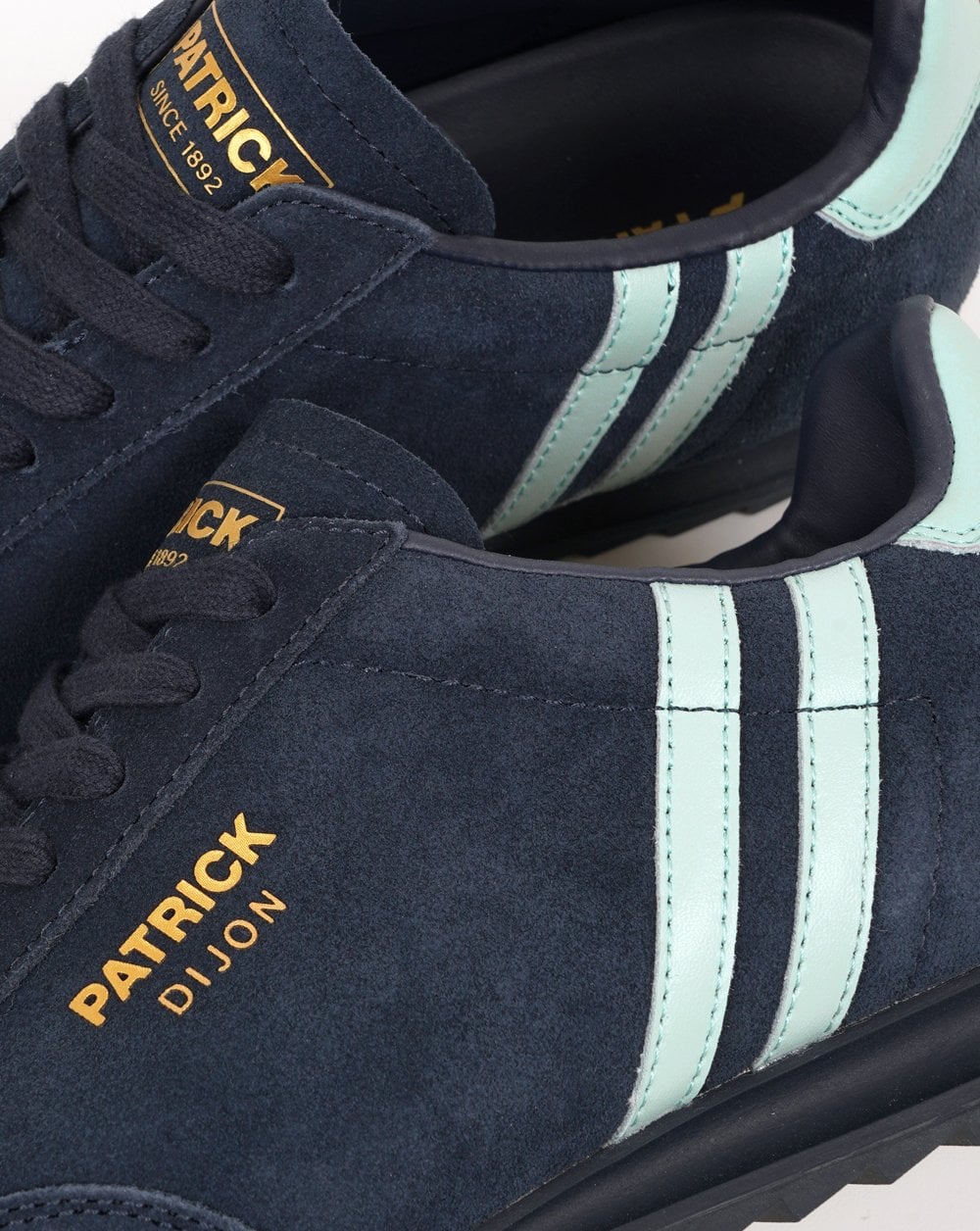 Patrick Dijon Trainers Navy/Sky Blue