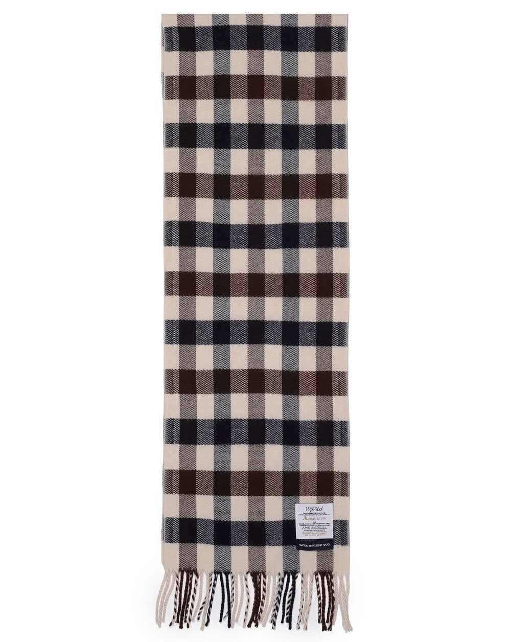 Aquascutum Club Check Scarf Macro Check