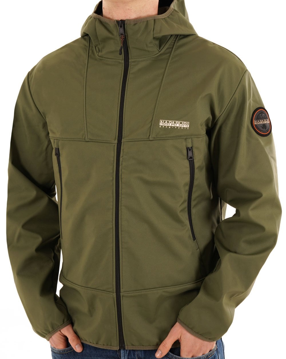 Napapijri Biois Softshell Jacket Tea Leaf
