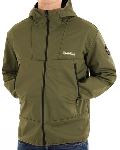 Napapijri Biois Softshell Jacket Tea Leaf