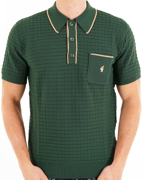 Gabicci Vintage Roy Archive Polo Green