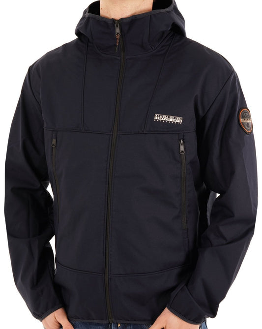 Napapijri Biois Softshell Jacket Blue Marine