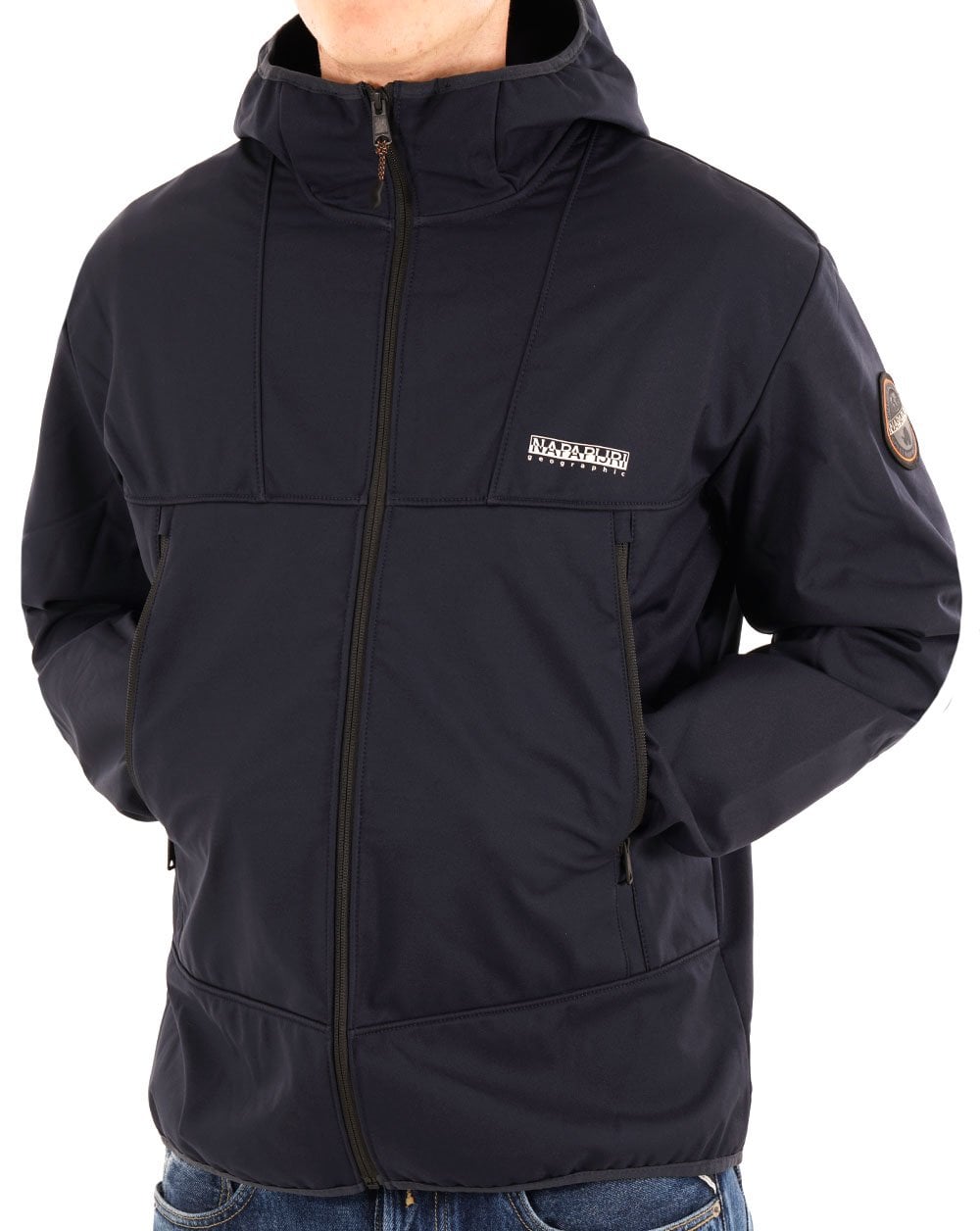 Napapijri Biois Softshell Jacket Blue Marine